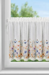  Rozalie vitrázs függöny Fehér 60x150 cm