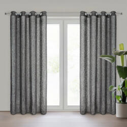  Selma Eva Minge függöny Fekete 135x250 cm