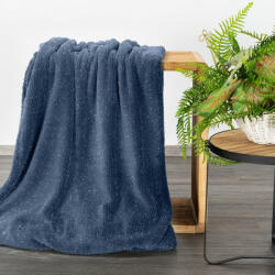  Blink puha plüss takaró fényes szálakkal Gránátkék 150x200 cm