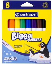 Centropen Marker Centropen Bigga - 8 Culori Set (HB.CP7650.99)