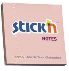 Stick'n Cub Notes Autoadeziv 76x76 mm - Roz Pal (100 file buc) (AL.SKN.21148)