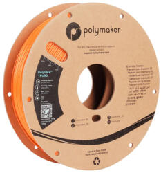 Polymaker - PolyFlex (TPU 95A) - Narancssárga - 1, 75 mm - 750 g