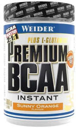 Weider Premium BCAA Instant aminosav Plus L-Glutamin - 500 g - narancs