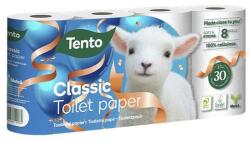 Tento Toalettpapír TENTO Deli fehér 8 tekercses 3 rétegű (232876) - robbitairodaszer