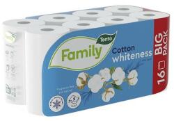 Tento Toalettpapír TENTO Family cotton white fehér 16 tekercses 2 rétegű (227803) - robbitairodaszer