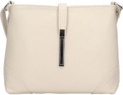 Italia Női bőr crossbody kézitáska Italia Marlen - krémes