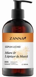 Zanna Sapun lichid cu miere si laptisor de matca, 350ml, Zanna