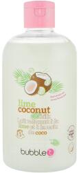 BUBBLE T COSMETICS Gel de dus si baie cu aroma de cocos si lime, 500ml, Bubble T - drmax