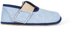 Pegres Mezítlábas fiú papucs Pegres, BF01 textil, kék - 24 méret