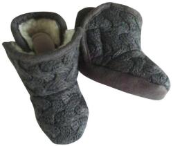 Pidilidi Csecsemő téli csizma, Pidilidi, PD0555-09, szürke - 68/74 | 6-9m méret