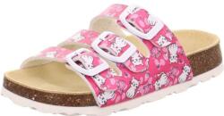 Superfit lányka parafa papucs FOOTBAD Pink/Multicolored 1-800113-5650 | egészségügyi papucs boltozati támasztékkal | iskolai és otthoni lábbeli anatómiai talpbetéttel - 36 méret