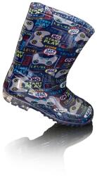 Pidilidi PVC gyermek csizma, Pidilidi, PL0032-10, sötétkék - 25 méret