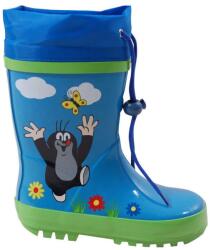 Pidilidi Gyermek csizma anyajeggyel, Pidilidi, PL0016-04, kék - 21 méret