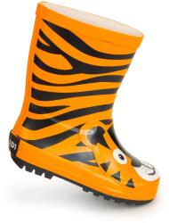 Pidilidi Gyermek gumicsizma - tigris mintás, Pidilidi, PL0043-17, narancssárga - 29 méret