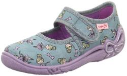 Superfit Lány papucs BELINDA zöld/többszínű, Superfit, 1-800288-7510 - 28 méret