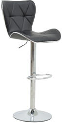 FDY Scaun Bar Joden Piele Ecologica Negru
