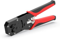 It Fast Oqs Cleste pentru sertizat RJ45, RJ12, RJ11, Rosu (ITFAST70) Cleste