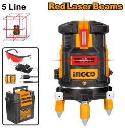 INGCO Aparat de Nivelare Automat cu Laser , Multi-Linie, 30m, Precizie 1mm + Accesorii