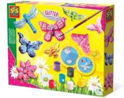 SES Creative Készítés és festés - Pillangó és csillámpor