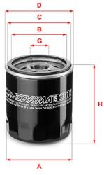SOFIMA Filtru ulei SOFIMA S 3717 R (S 3717 R) - automobilus