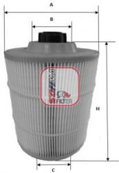 SOFIMA Filtru aer SOFIMA S 7A00 A (S 7A00 A) - automobilus