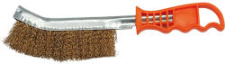  VOREL Drótkefe réz bevonat műanyag nyél 270 mm Speed (06965) - szucsivill