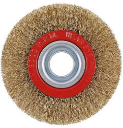 FESTA Körkefe 100 x 20 mm szűkítőgyűrűkkel sárgaréz bevonat (22007F) - szucsivill