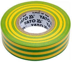 TOYA Szigetelőszalag 19 x 0, 13 mm x 20 m zöld-sárga (YT-81655) - szucsivill