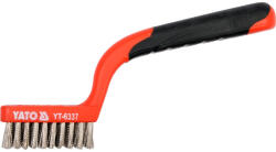  YATO Drótkefe inox 3 soros 180 mm (YT-6337) - szucsivill