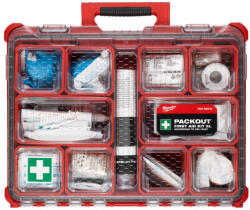 Milwaukee Elsősegély láda XL DIN 13157 PACKOUT kompatibilis (50 fő) (4932492962)