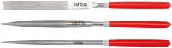 TOYA Tűreszelő készlet 3 részes 5, 0 x 180 mm (YT-6155)