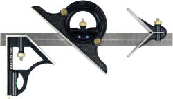 TOYA Multifunkciós mérőeszköz (vonalzó, derékszög, vízmérték) (YT-70772) - szucsivill