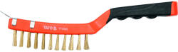  YATO Drótkefe réz kaparóval 4 soros 290 mm (YT-6345) - szucsivill