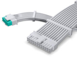  Phanteks AMP GH V2 1000 W 80 PLUS Platinum tápegység, PCIe 5.1, ATX 3.1 - 1000 watt, fehér (PH-P1000GH_WT02_EU)