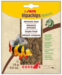SERA Vipachips Nature 15 g Zacskós
