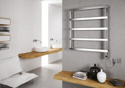 Cordivari Elektromos radiátor - Cordivari Alessandra Electric 530x420 rozsdamentes acél design törölközőszárító 150W fűtőbetéttel (COR_ALESSANDRAE_530x420_RADIATOR)