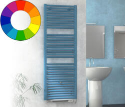 Cordivari Színes elektromos radiátor - Cordivari Claudia Blower 500x763 farmerkék design törölközőszárító kényszerkeringetésű radiátor 500 W fűtőbetéttel (COR_CLAUDIAB_500x763_RADIATOR)