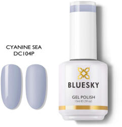 Bluesky DC104P Cyanine Sea kékes szürke pasztell géllakk