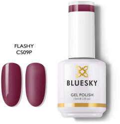 Bluesky CS09P Flashy barnás bordó géllakk