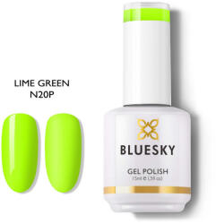 Bluesky N20P Lime Green élénk zöld neon géllakk