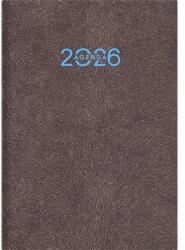 Dayliner Naptár, tervező, A5, heti, DAYLINER "Animal", Grizzly-szürkésbarna (NANA5HGU) - jatekotthon