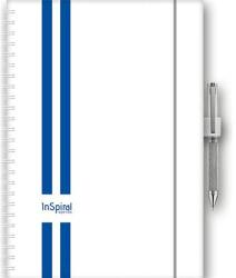 Dayliner Naptár, tervező, A5, heti, DAYLINER, "InSpiral GT", fehér-kék (NSA5HGTFKU) - jatekotthon