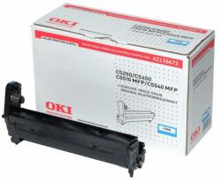 OKI Dobegység OKI 42126672 (C5250, C5450, C5500, C5510) , azúr (cyan), eredeti