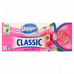 Ooops! ! Classic Lótuszvirág papír zsebkendő 3 rétegű 90 db