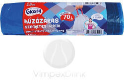Glossy Szalagbehúzós szemetes 70L