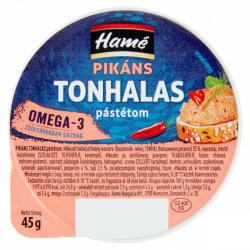  Hamé pikáns tonhalas pástétom 45 g - foodplaza