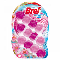 Bref Brilliant Gel Spring Rain WC frissítő 3 x 42 g