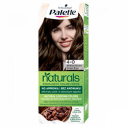 Schwarzkopf Naturals tartós hajfesték 4-0 Középbarna