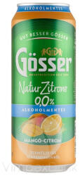 Gösser Nat. Zit. Mangó-Citr. 0% 0, 5ldob-DRS