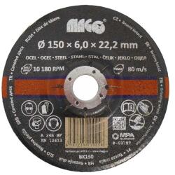 MAGG Csiszolókorong fémhez 150x6x22, 2 mm